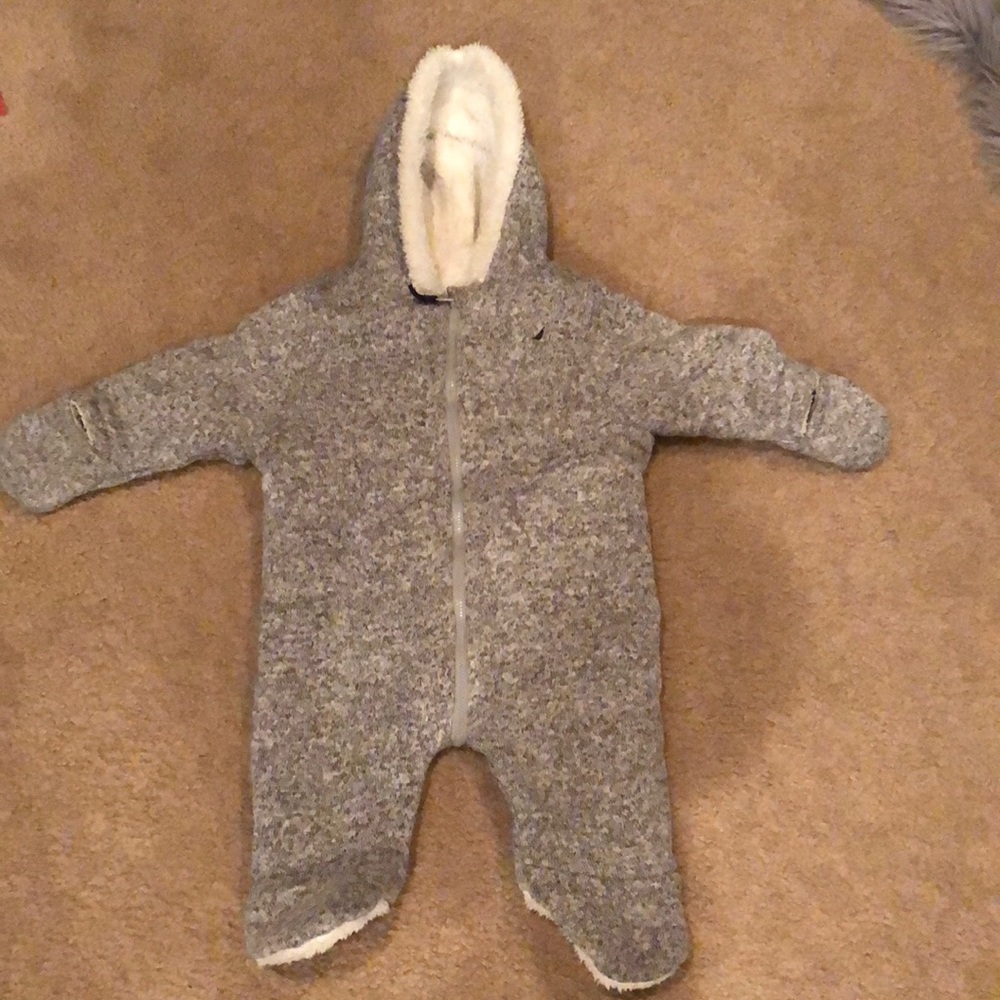 Baby fleece onesie